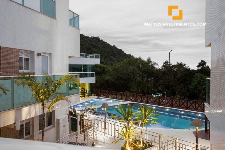 301-B Varandas / Frente Mar / Piscina climatizada / Academia