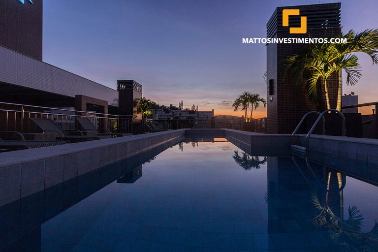 apartamento em Bombinhas com piscina e academia