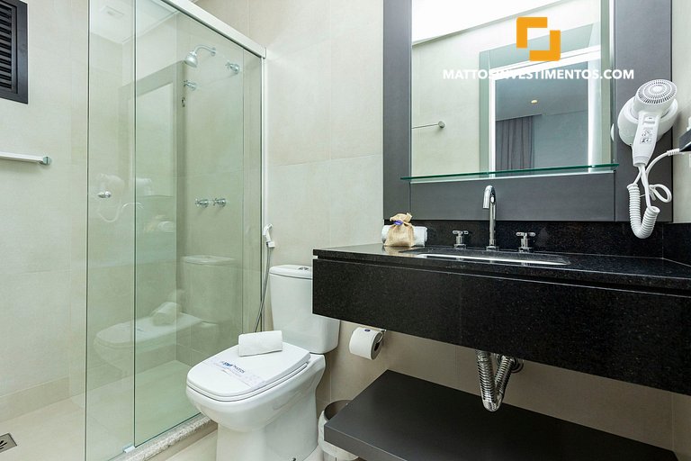 Apartamento em Bombinhas, vista ao mar