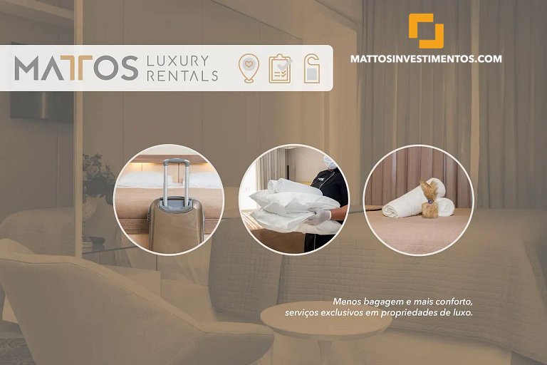 Apartamento na Avenida principal, com vista ao mar