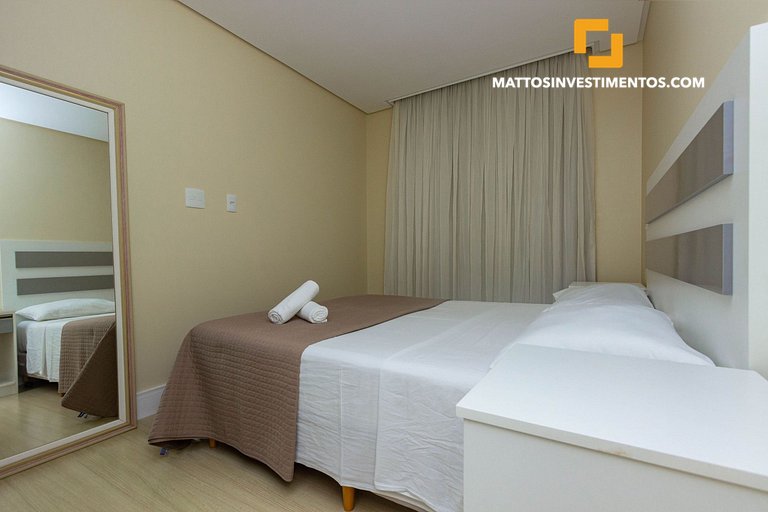 Portofino 203 - Departamento 2 cuartos para hasta 4 personas