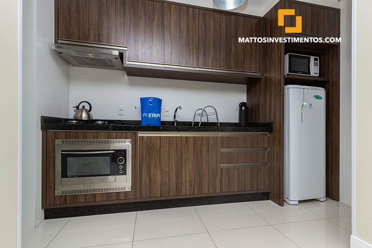 Portofino 203 - Departamento 2 cuartos para hasta 4 personas