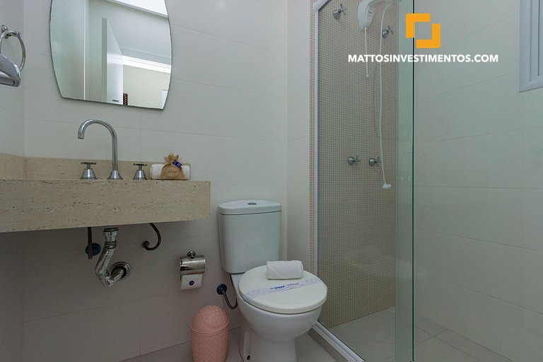 Portofino 203 - Departamento 2 cuartos para hasta 4 personas