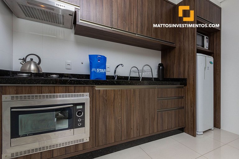 Portofino 203 - Departamento 2 cuartos para hasta 4 personas