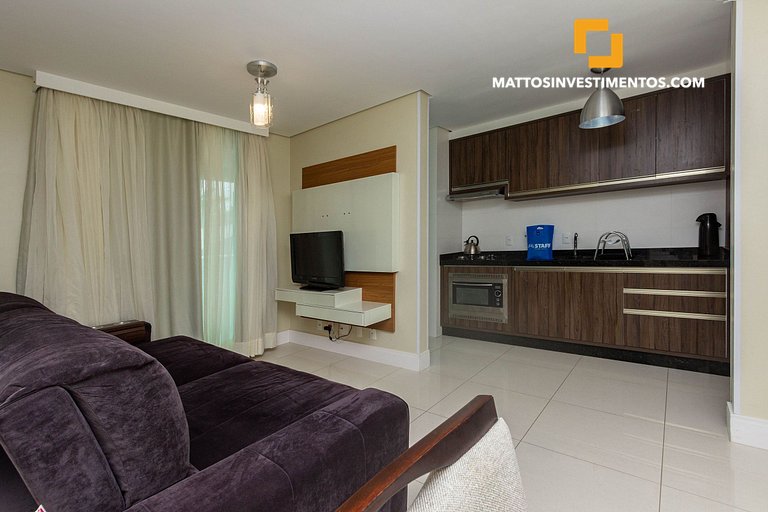 Portofino 203 - Departamento 2 cuartos para hasta 4 personas