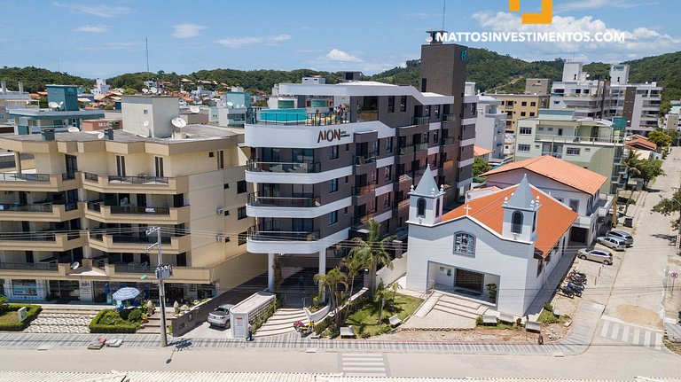 Apartamento em Bombinhas, vista ao mar