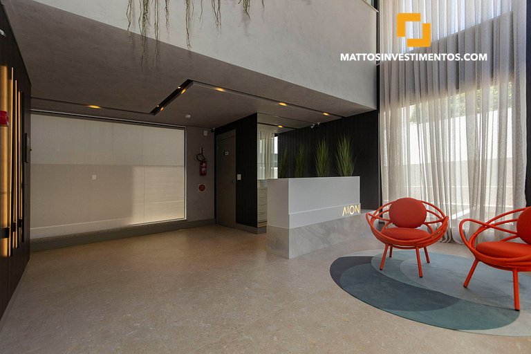 Apartamento Loft com vista para o Mar