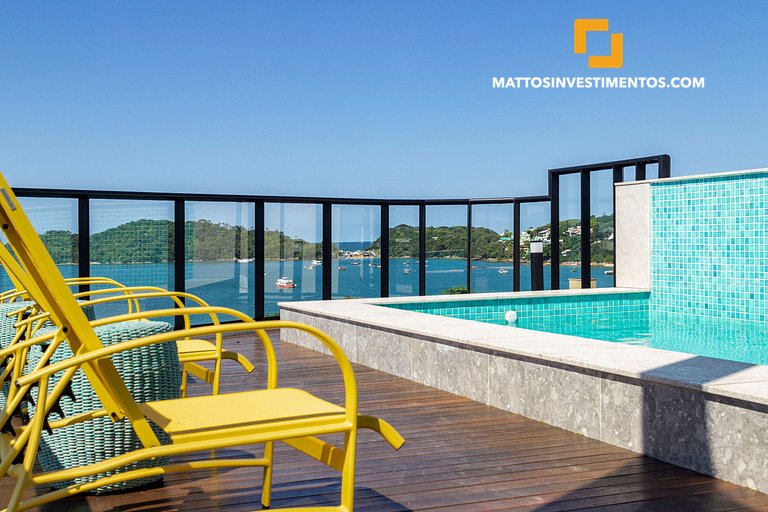 Apartamento Loft com vista para o Mar