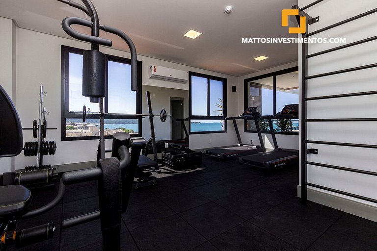 Apartamento na Avenida principal, com vista ao mar