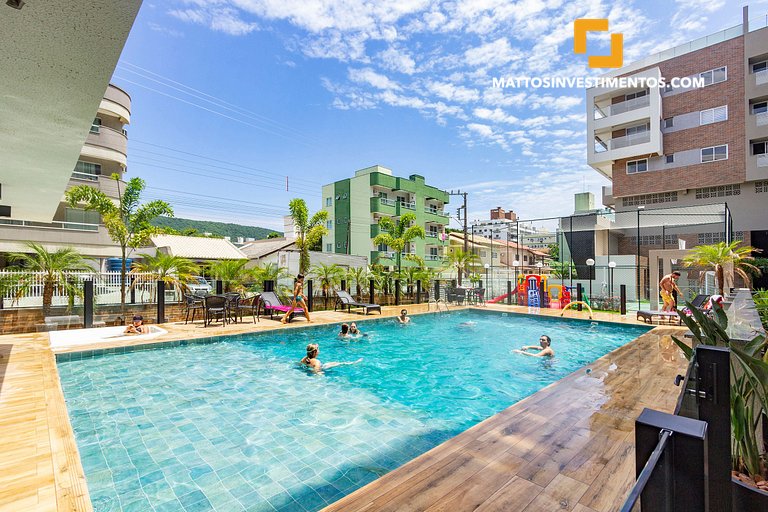 407-A Terrazo Club - Imóvel em Bombas, piscina y jacuzzi