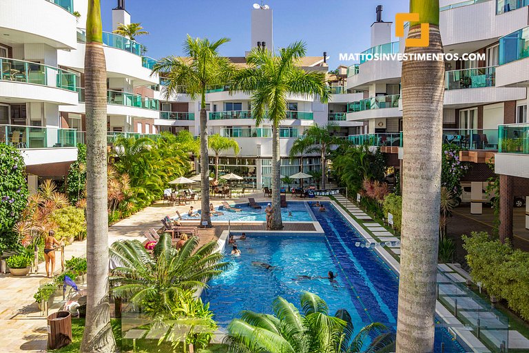 121-D Boulevard - 50m do mar & Frente Avenida - Com Jacuzzi