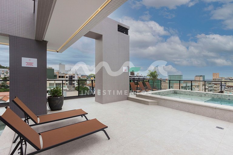 Adra 101 - Apartamento no centro de Bombinhas - Rooftop com