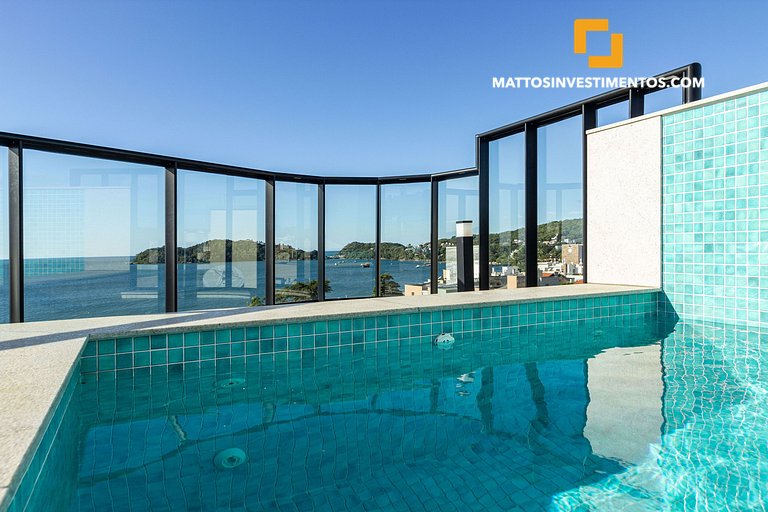 Apartamento na Avenida principal, com vista ao mar