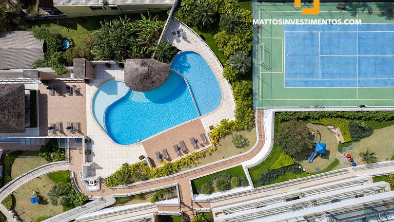 Punta Blu 102-1 - Condomínio Luxo - Piscina - Quadra poliesp