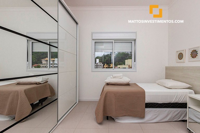 Águas Azuis 404 - Departamento a pocos metros de la playa co