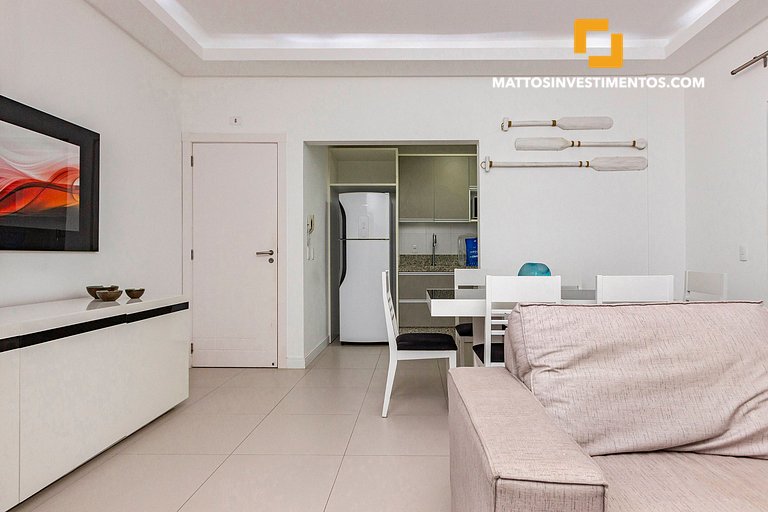 Águas Azuis 404 - Departamento a pocos metros de la playa co