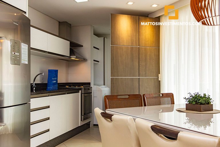 121-D Boulevard - 50m do mar & Frente Avenida - Com Jacuzzi