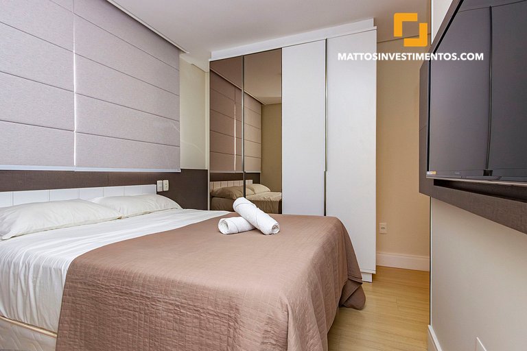 121-D Boulevard - 50m do mar & Frente Avenida - Com Jacuzzi