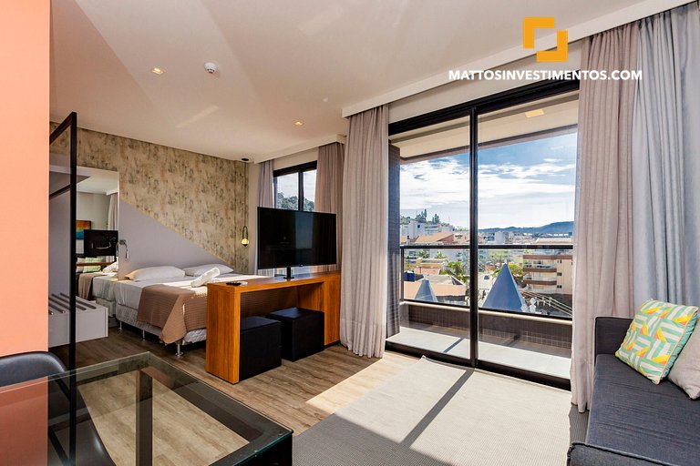 Apartamento Loft com vista para o Mar