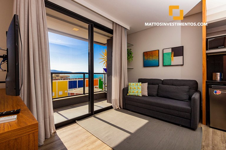 Apartamento Loft com vista para o Mar
