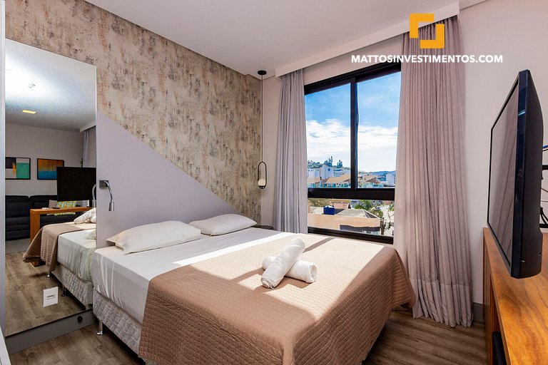 Apartamento Loft com vista para o Mar