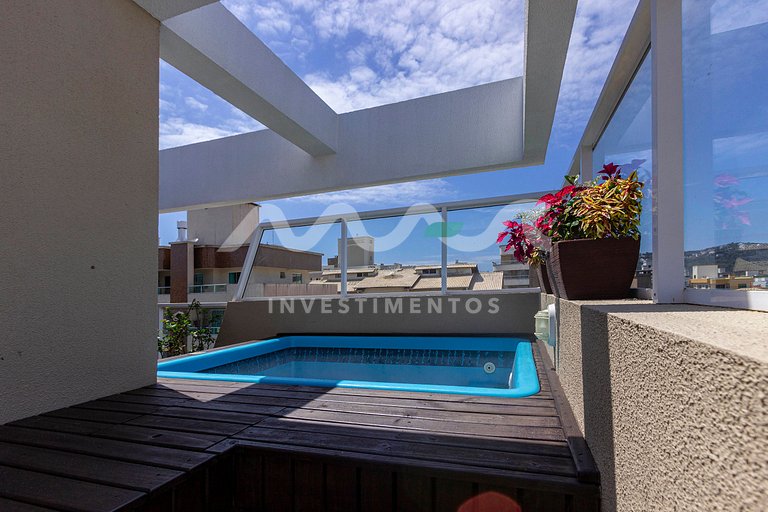 Pardal Village 501- Cobertura com Piscina Privativa - 200 me