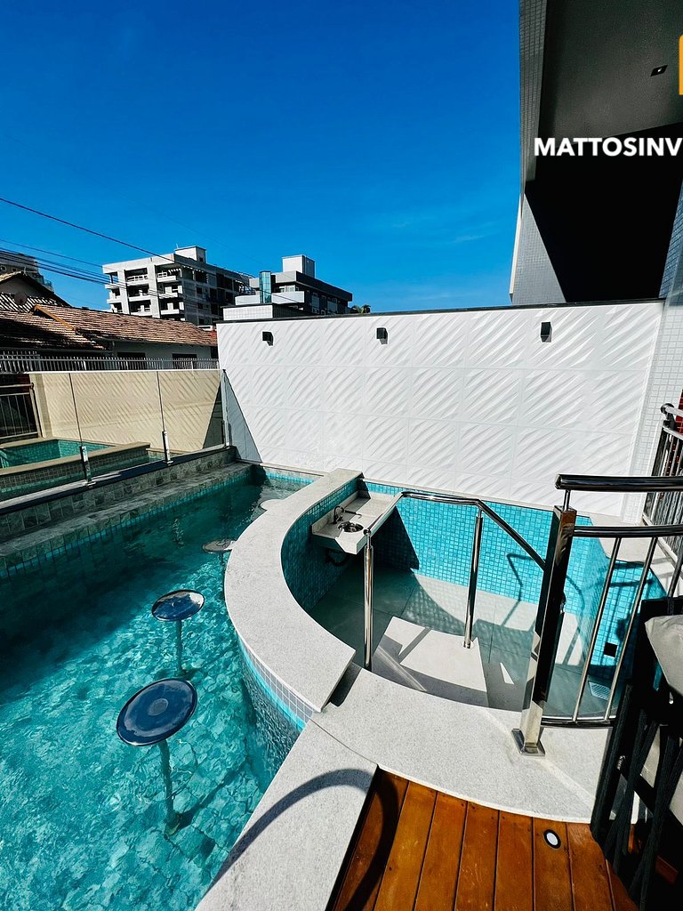 Oportunidade em ótima localização I Piscina - Jacuzzi - Acad