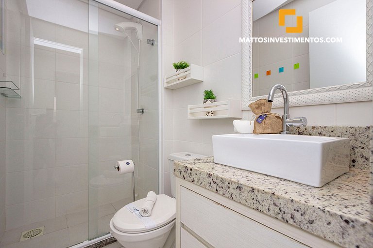 Recanto do Cardeal 405-1 - Apartamento em Bombas - Roupa de