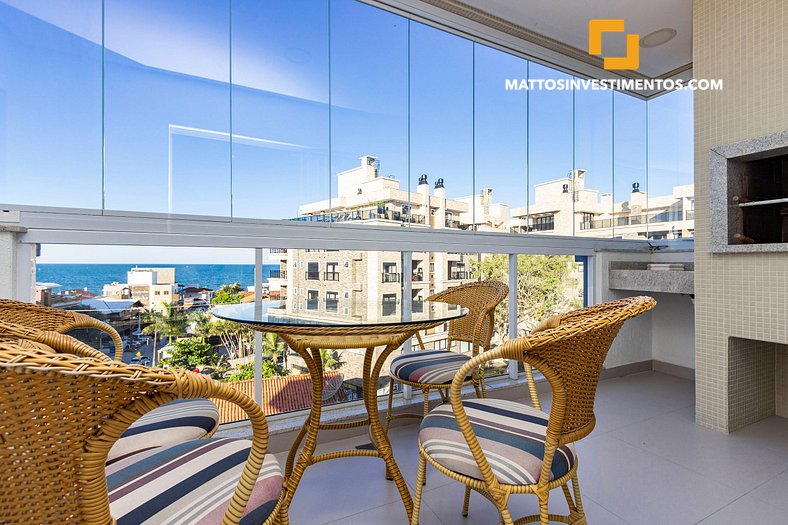 Águas Azuis 404 - Apartamento Completo Com Vista Para o Mar