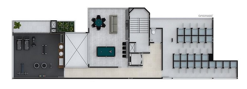 Cobertura duplex com 3 dormitórios, Bombas, Bombinhas-SC